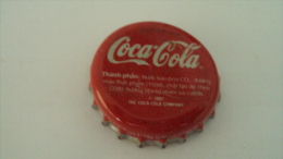 Vietnam Coca Cola Used Beverage Bottle Crown Cap 2002 / Kronkorken / Capsule - Soda