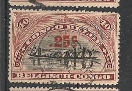 CONGO BELGE 97  Used Obl Gest ( Unsearched For V Or Cu Or T - Gebraucht