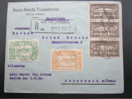 1936 , Registrado   A  Alemania - Briefe U. Dokumente