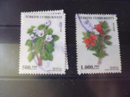 TURQUIE TIMBRE OBLITERE   YVERT N°3077+3080 - Used Stamps