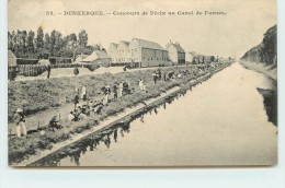 DUNKERQUE - Concours De Pêche Au Canal De Furnes. - Dunkerque
