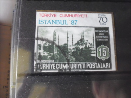 TURQUIE TIMBRE OBLITERE Issu Bloc   YVERT N°26 - Hojas Bloque