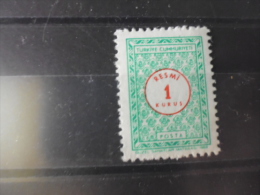 TURQUIE TIMBRE OBLITERE    YVERT N°111** - Timbres De Service