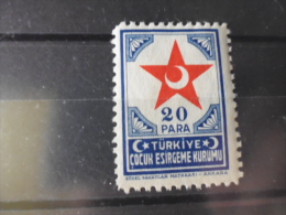 TURQUIE TIMBRE OBLITERE    YVERT N°91** - Wohlfahrtsmarken