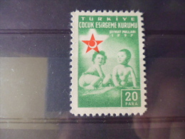 TURQUIE TIMBRE OBLITERE    YVERT N°228** - Charity Stamps