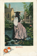 SUISSE - SOLEURE - Jolie Carte Portrait Femme  En Costume Local SOLOTHURN - Soleure