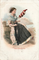 SUISSE - SOLEURE - Jolie Carte Portrait Femme En Costume Local  SOLOTHURN - Soleure