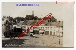 HAUBOURDIN-Commerce-Tailleur-Carte Photo Allemande-Guerre 14-18-1WK-Frankreich-France-59- - Haubourdin