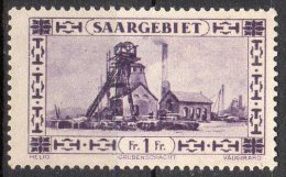 SARRE - 1927 "Occupation Française"  - N° 116* - Unused Stamps