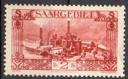 SARRE - 1927 "Occupation Française"  - N° 118* - Unused Stamps