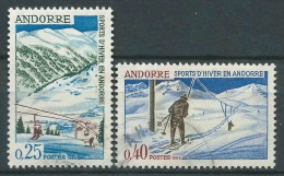 Andorre - 1966 - Sports D' Hiver  - N° 175/176 - Oblit - Used - Used Stamps