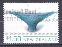 New Zealand 2002 Art Meets Craft $1.50 Clay Used - - Used Stamps