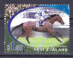 New Zealand 2002 Racehorses $1.50 Ethereal Used - - Gebraucht