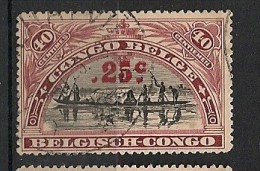 CONGO BELGE 97  Used Obl Gest ( Unsearched For V Or Cu Or T ) - Gebraucht