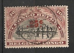 CONGO BELGE 97  Used Obl Gest ( Unsearched For V Or Cu Or T ) - Gebraucht