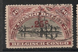 CONGO BELGE 97  Used Obl Gest ( Unsearched For V Or Cu Or T ) - Gebraucht