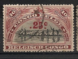CONGO BELGE 97  Used Obl Gest ( Unsearched For V Or Cu Or T ) - Gebraucht