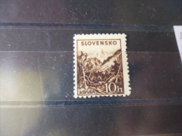 TIMBRE De SLOVAQUIE   YVERT N°40 - Nuevos