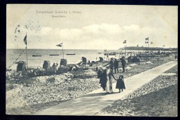 Cpa  Allemagne Ostseebad Grömitz I. Holst  -- Strandleben   PY24 - Grömitz