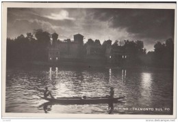 C1950 TORINO TRAMONTO SUL PO - Fiume Po