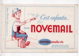 Buvard - C'est Enfantin Avec Novemail - Paints