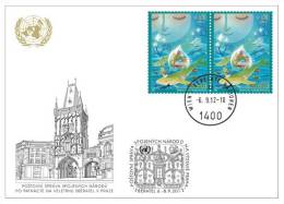 ONU Vienne 2012  - White Card Prague 6_ 8-9-2012 - RIO+20 - Cartes-maximum