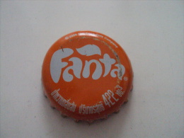Cambodia Coca Cola Fanta Used Bottle Crown Cap / Kronkorken / Chapa / Tappi - Mützen/Caps