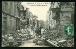 13 - Rue D'Avignon - Tremblement De Terre Du 11 Juin 1909 - Salon De Provence
