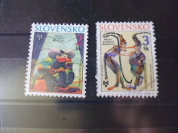 TIMBRE De SLOVAQUIE   YVERT N°198.199 - Usados