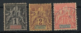 OCEANIE   1892    YT 1 2 ET 15    Neufs  *  Et Oblitéré - Unused Stamps