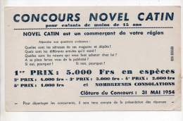 Buvard - Concours Novel Catin - C