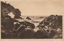 ANGLET PLAGE PRES BIARRITZ -64- ROCHERS DE LA CHAMBRE D'AMOUR - Anglet