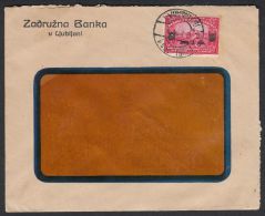 Yugoslavia 1924, Cover Ljubljana To Zagreb W./postmark Ljubljana - Storia Postale