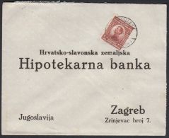 Yugoslavia 1924, Cover Ljubljana To Zagreb W./postmark Ljubljana - Lettres & Documents