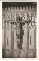 GB - So - Wells Cathedral - Christ The Redeemer - Real Photo - Wells