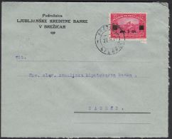 Yugoslavia, 1924, Cover Brezice To Zagreb W./postmark Brezice - Brieven En Documenten