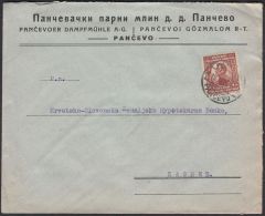 Yugoslavia 1924, Cover Pancevo To Zagreb W./postmark Pancevo - Cartas & Documentos