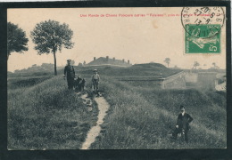 ROMAINVILLE - Une Ronde De Chiens Policiers Sur Les "Falaises" Près Du Fort De ROMAINVILLE - Romainville