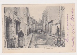 CPA INDRE 36 LE BLANC  La Grande Rue - Le Blanc