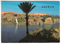 Egypte - Asswan - View Of The Nile At Aswan - Asuán