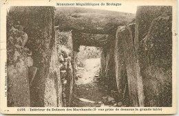 DEP 56 LOCMARIAQUER DOLMEN DES MARCHANDS - Dolmen & Menhirs