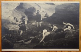 64 : Grottes De Sare - Carte Photo - Scène Préhistorique - (n°3174) - Sare