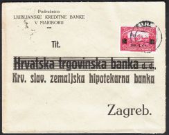 Yugoslavia 1924, Cover Maribor To Zagreb W./postmark Maribor - Storia Postale