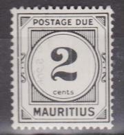 Mauritius, 1966, Postage Due, D 8, Mint Hinged (Wmk W12) - Mauritius (...-1967)