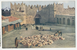 1917 JERUSALEM Damaskustor Damascusgate Porte De Damas - Israel