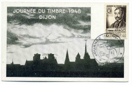 CM Journée Du Timbre 6 Mars 1948 / Dijon /  YT N°794   Côte 30€ - 1940-1949