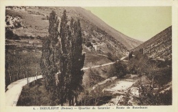 Dieulefit - Quartier De Gournier - Route De Bourdeaux - Edition Chastan - Carte Colorisée Non Circulée - Dieulefit