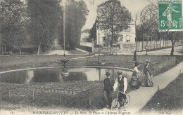 Delcampe - ILE DE FRANCE - 78 - YVELINES - MAISONS LAFITTE - Parc, Place - Avenue Wagram - Maisons-Laffitte