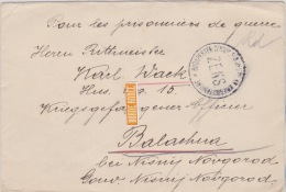 BUDAPEST Pour Les Prisonniers De Guerre - Postmark Collection