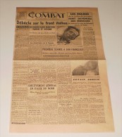 Combat Du 27 Avril 1945. - Français